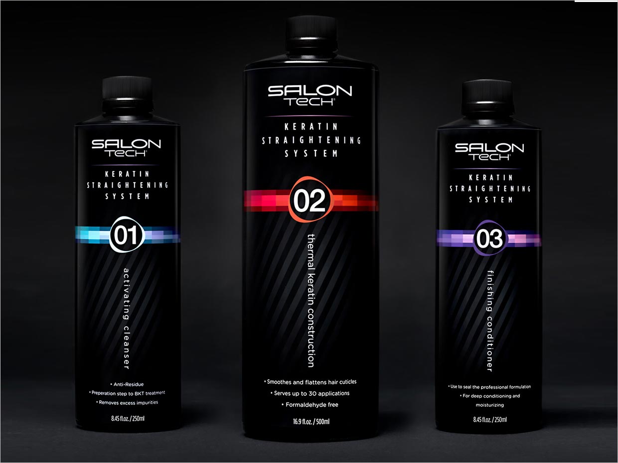 美國Salon Tech美容美發產品包裝設計